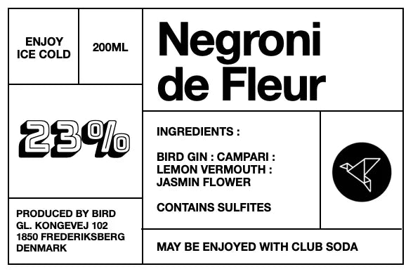 Negroni de Fleur