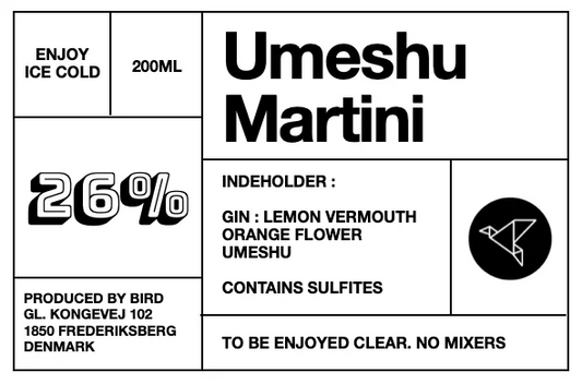 Umeshu Martini