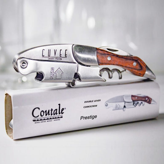 Wooden wine opener